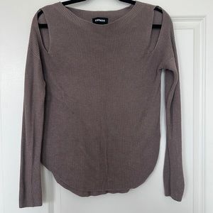Express Sweater w/ Shoulder Opening